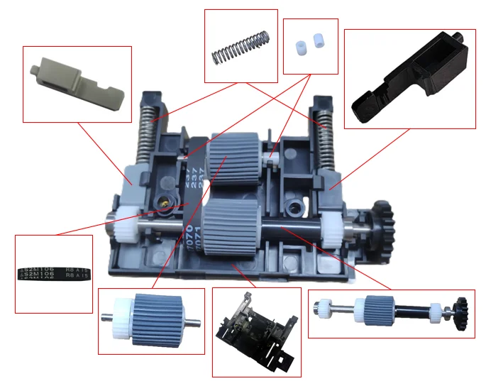 ATM Machine Parts Fujitsu GSR50 F53 Cash Cassette Assy KD04018-D770 ...
