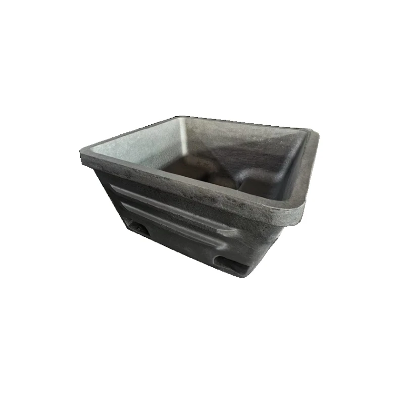 Customized 2t Crude Copper Ingot Molds With Forklift Hole Metal Casting