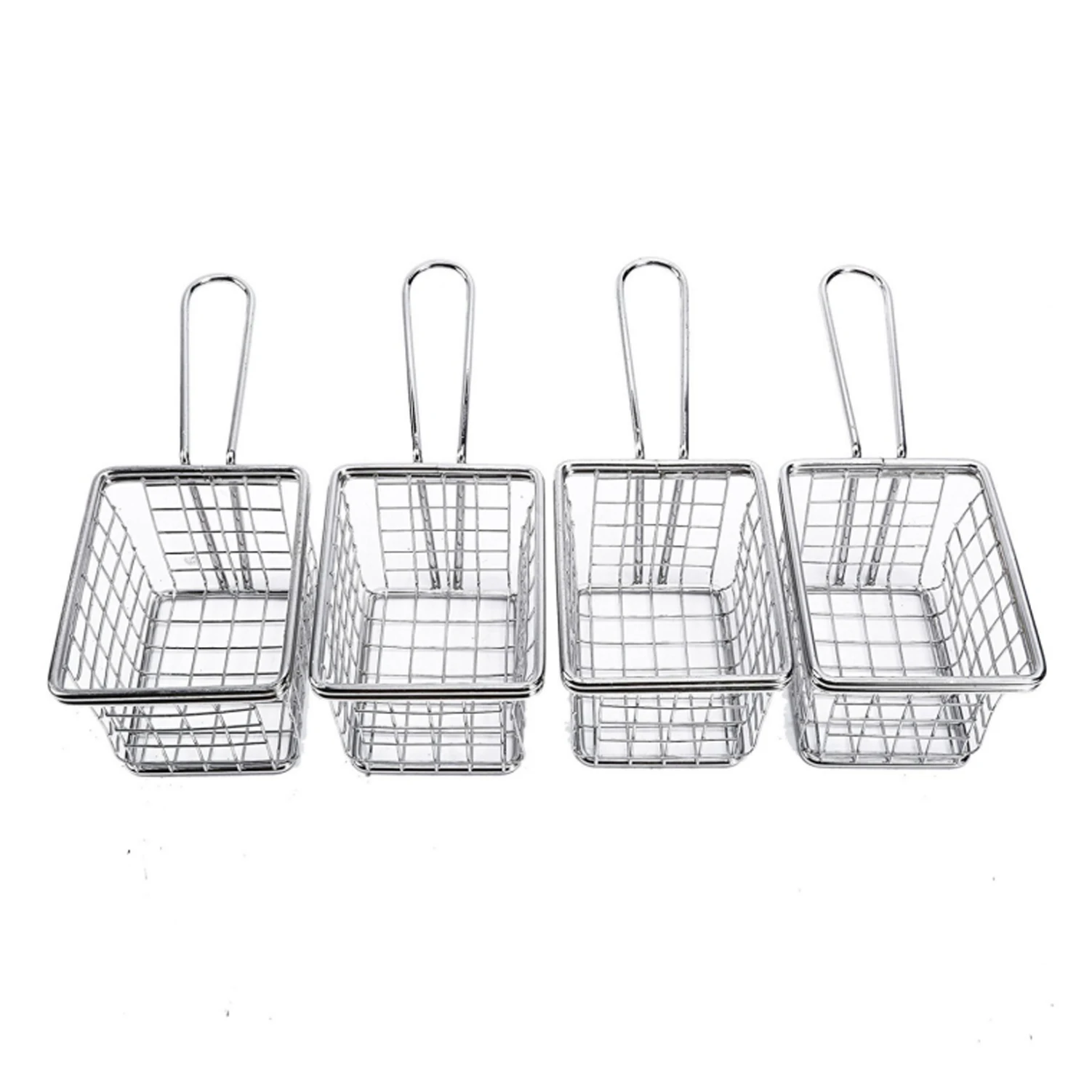 Mini Wire Deep Fryer Basket French Fries Wedges Fish Baskets Wire Mesh