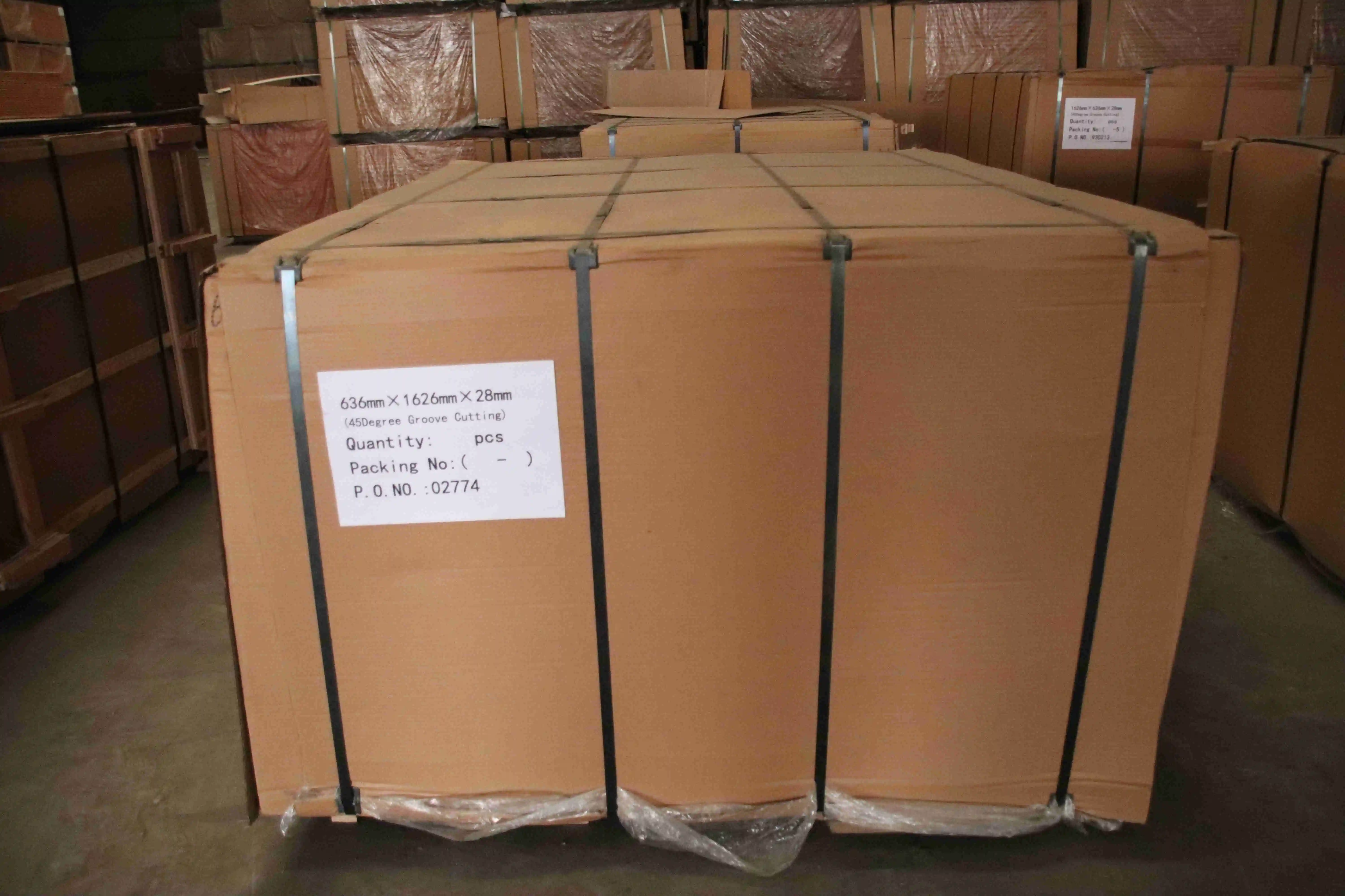 e0 glue waterproof 19/21ply packing grade plywood/wood for