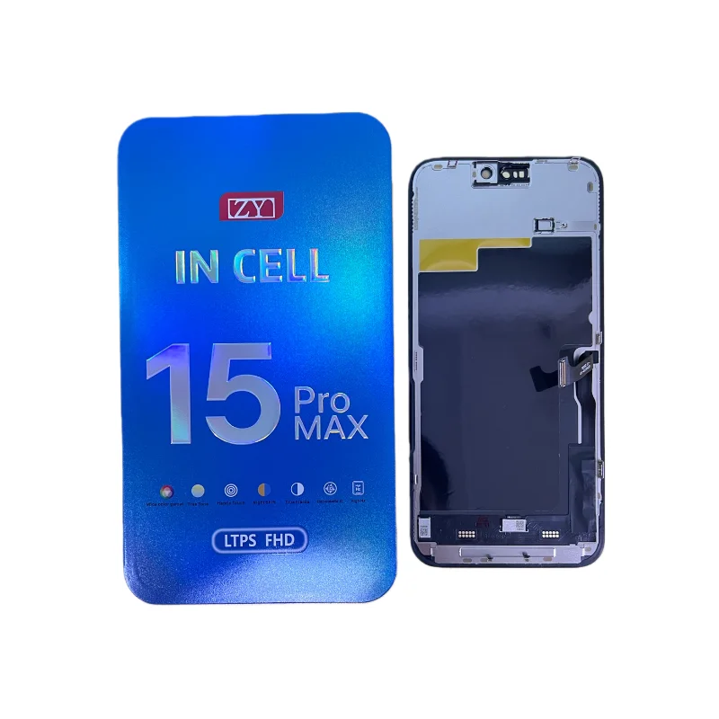 Mobile Phone LCD Screen ZY Incell for iPhone 14 15 Pro Max Touch