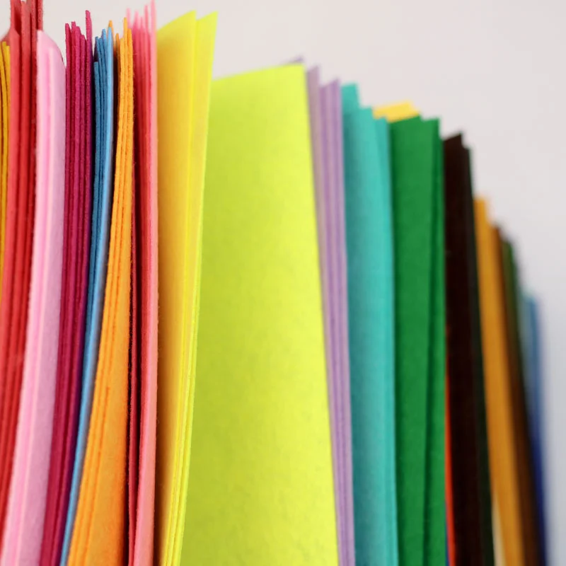 40colors for you choose polyester felt used in packaging