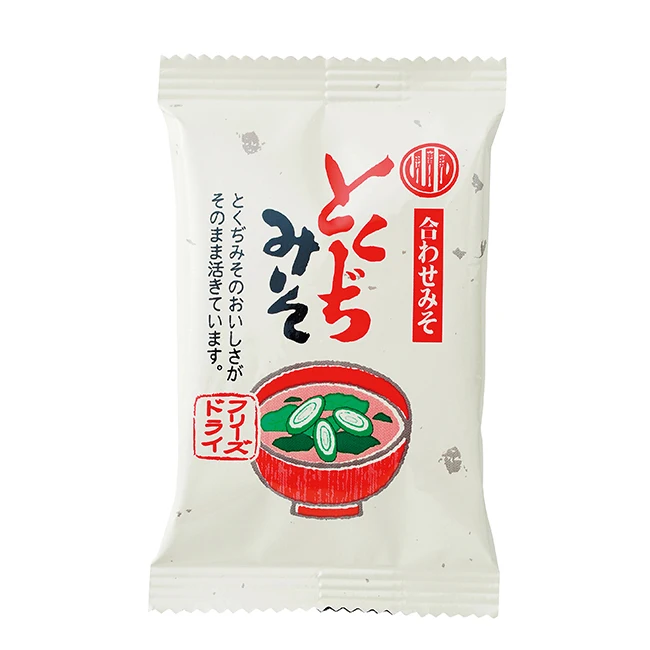 
Japanese instant highly nutritious food mixed flavor miso soup 