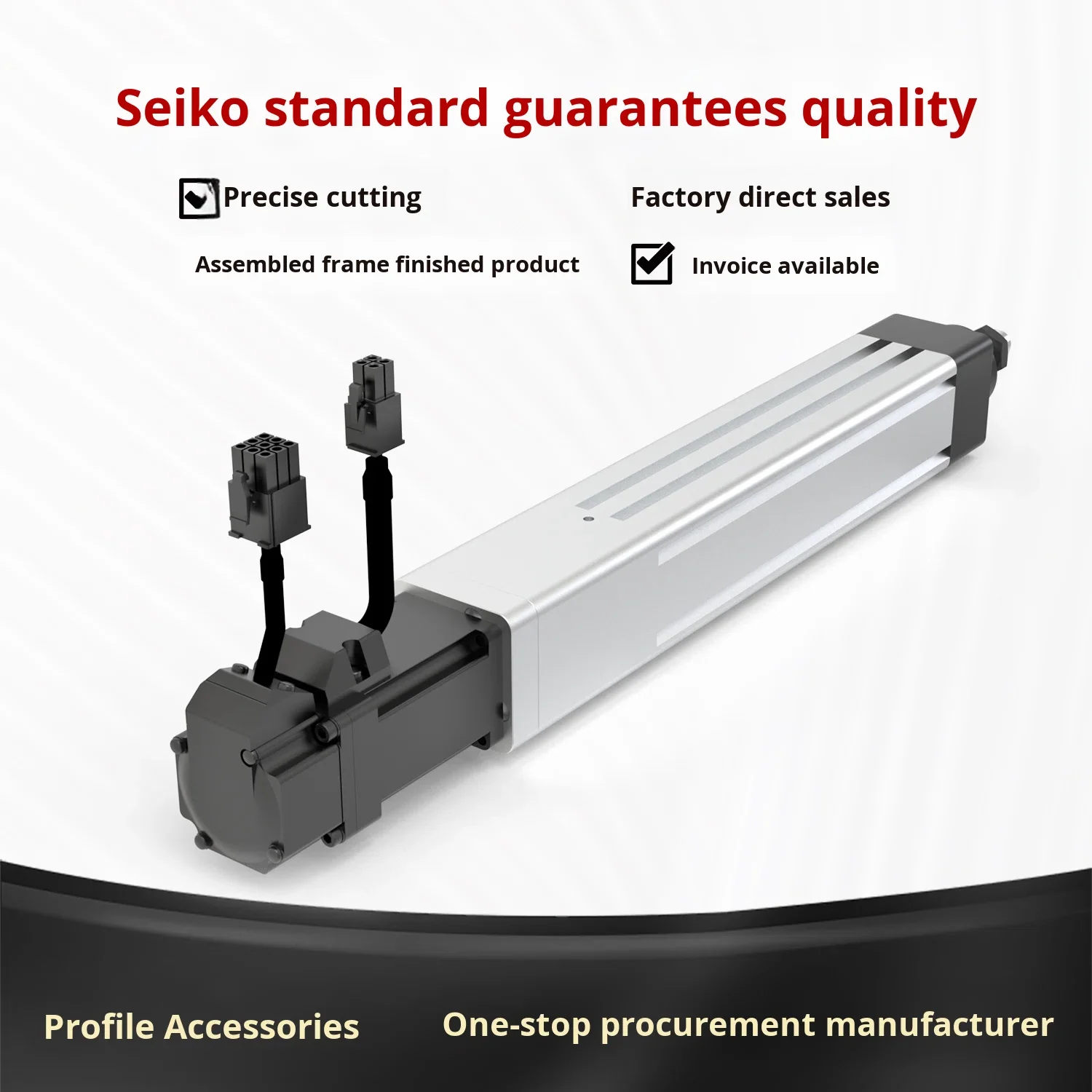 product 45 servo electric cylinder automatic telescopic push rod high precision silent reciprocating stepper for robot-14