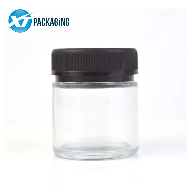 Manufacturer 60ml Pilfer Proof Tamper Evident Ribbed Pet Jar Cap Lid