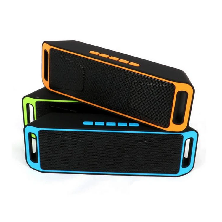 trending products amazon mini Wireless Speaker professional bass blue tooth speaker SC208 - ANKUX.COM