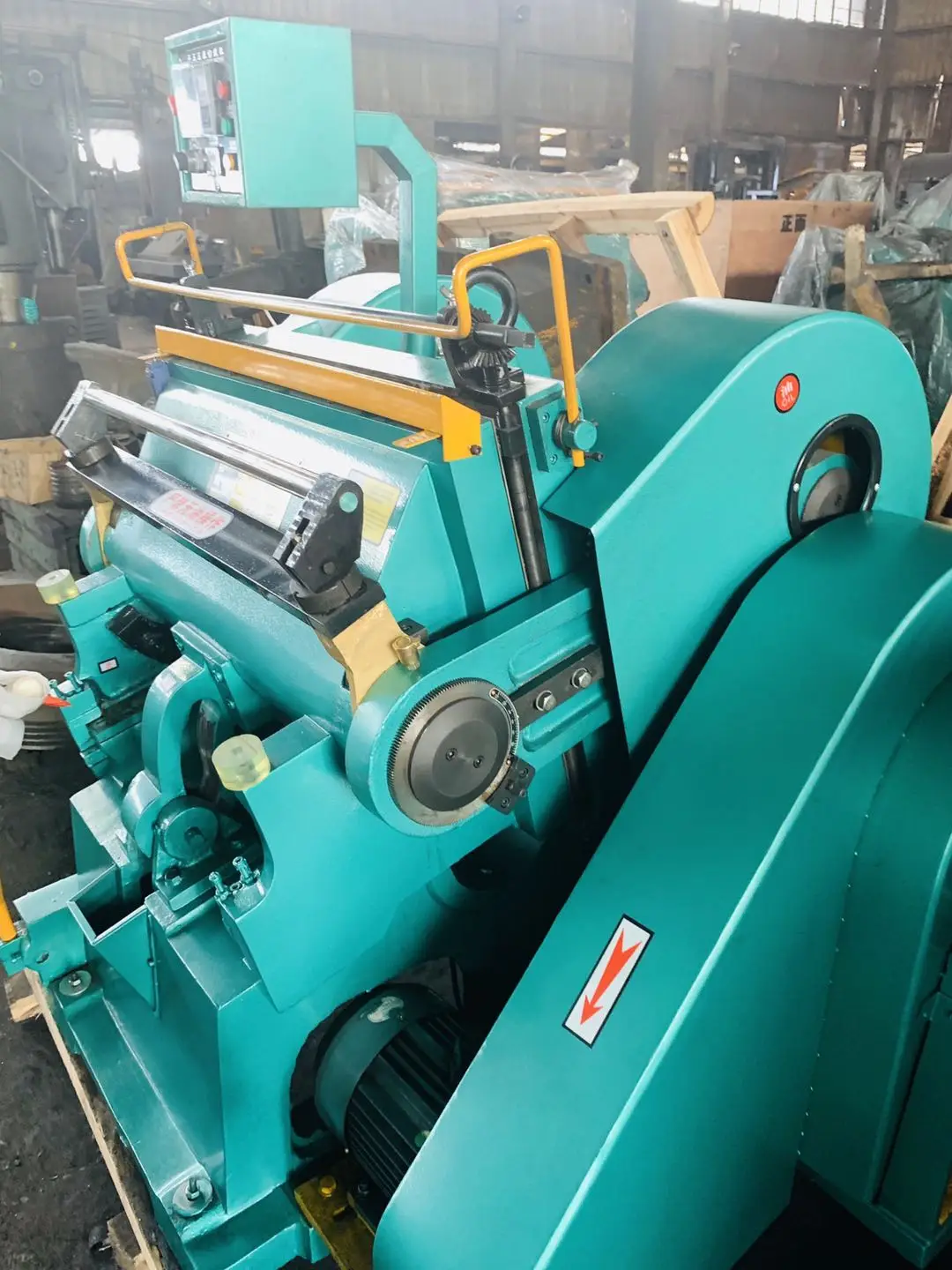 750 Size Manual Press Punching Corrugated Cardboard Die Cutting