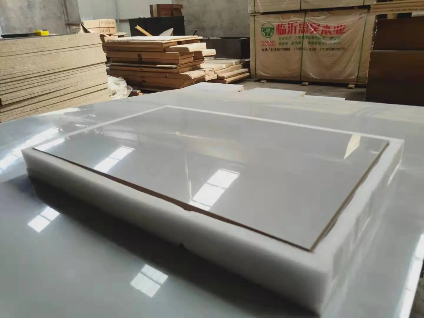 Water Resistant Mdf Melamine Laminated Mdf Board Melamine Board 18mm