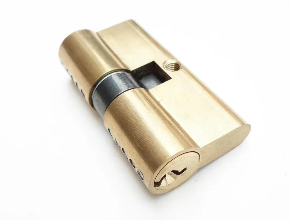 factory price mortise electronic tun knob double openning zinc alloy/brass door lock cylinder lock core with key