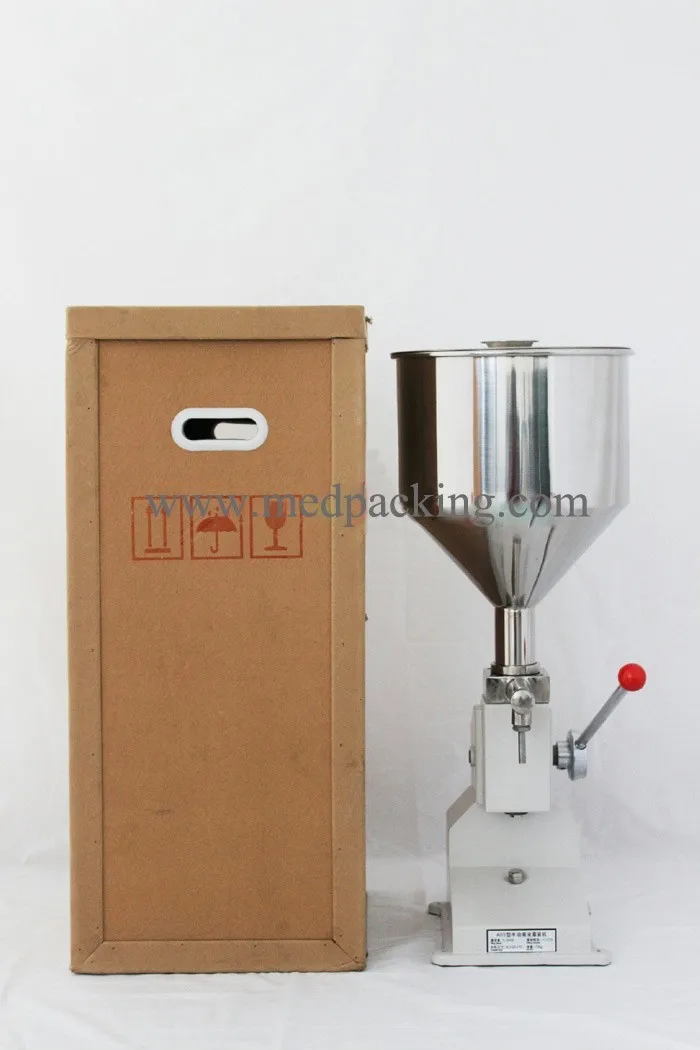 Ytka03 Hand Operated 50ml Filling Machine Manual Cosmetic Paste Cream