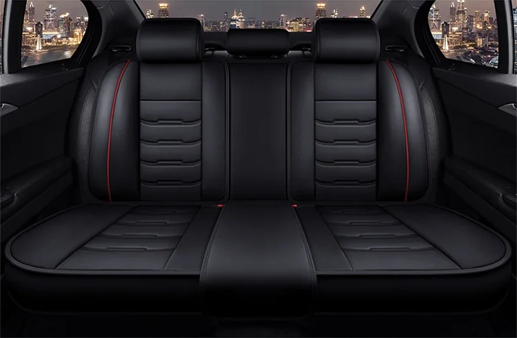 Leather Car Seat Cover Four Seasons Universal Wash-Free Cushion Easy-to-Care Seat Accessory supplier