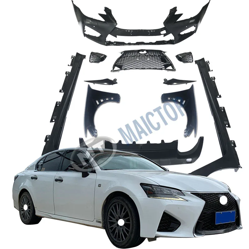 Maictop Car Accessories Facelift Front Bumper Bodykit For Gs 350 300 ...