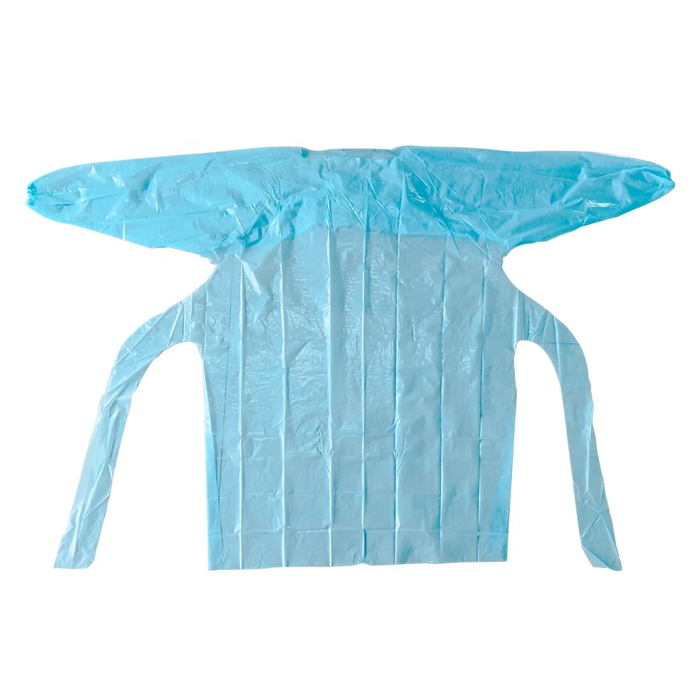 Pe Ldpe Gown Apron Dresses Disposable Cpe Gown Buy Plastic Disposable