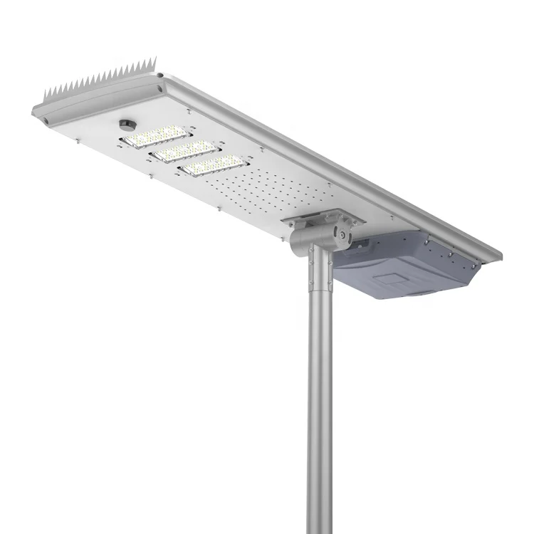 BSW 3000K 6000K 30W 60W 120W Sensor Solar Led All In One Street Light For Road