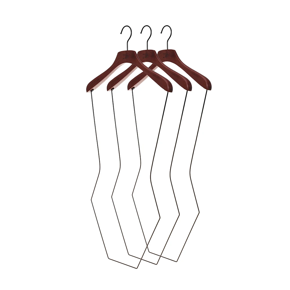 Inspring Display Custom Wooden Swimwear Body Hanger Figure Hangers