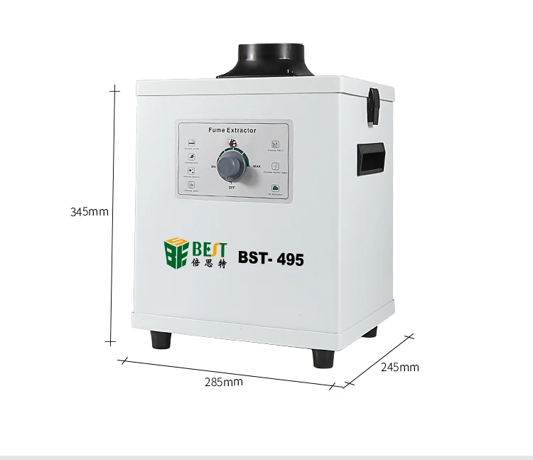 BST-495  filter Exhaust Industrial Purifying Instrument Soldering Smoke Fume Extractor for Laser Separating Machine