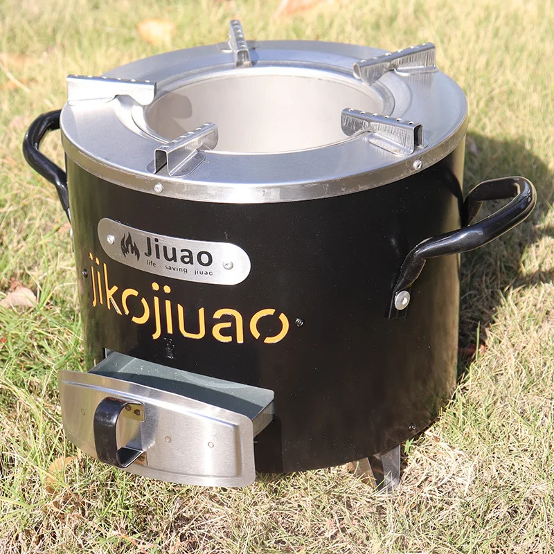 Multifunctional Stainless Steel Household Firewood Stove for Picnics and Cooking Exported to Africa for BBQ Grills