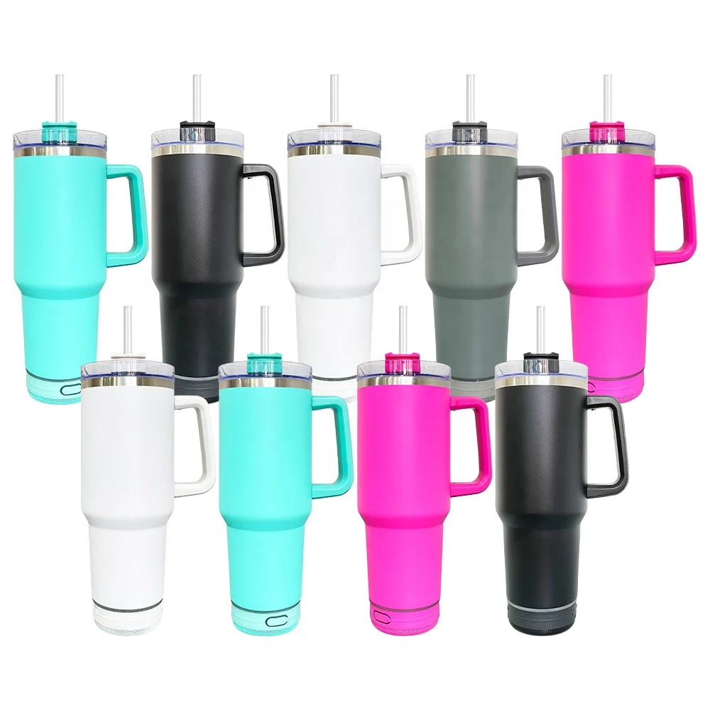 Stainless Steel Double Walled Vacuum Insulated 40oz Wireless Music ...