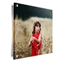 Clear Acrylic Wall Mount Floating Frameless 4x6 Picture Frame different available size
