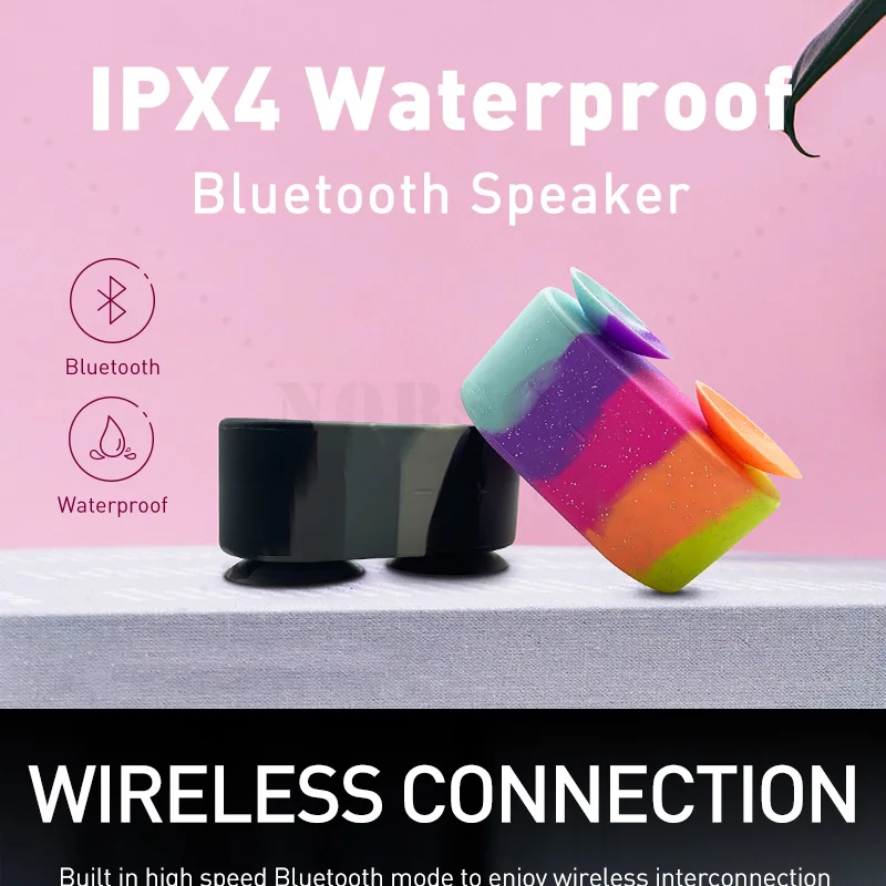 Hot Sale OEM Cute Mini Stereo Wireless Bluetooth Speaker Waterproof Portable - ANKUX.COM