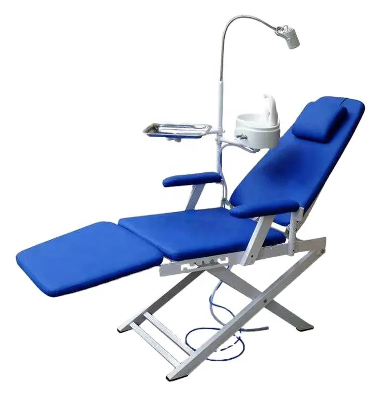 Low Price Dental Portable Chair with Turbine Dental Examination Equipment Convenient and Comfortable High Quality supplier