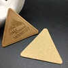 Wholesale debossed jeans PU faux leather patch labels for garment