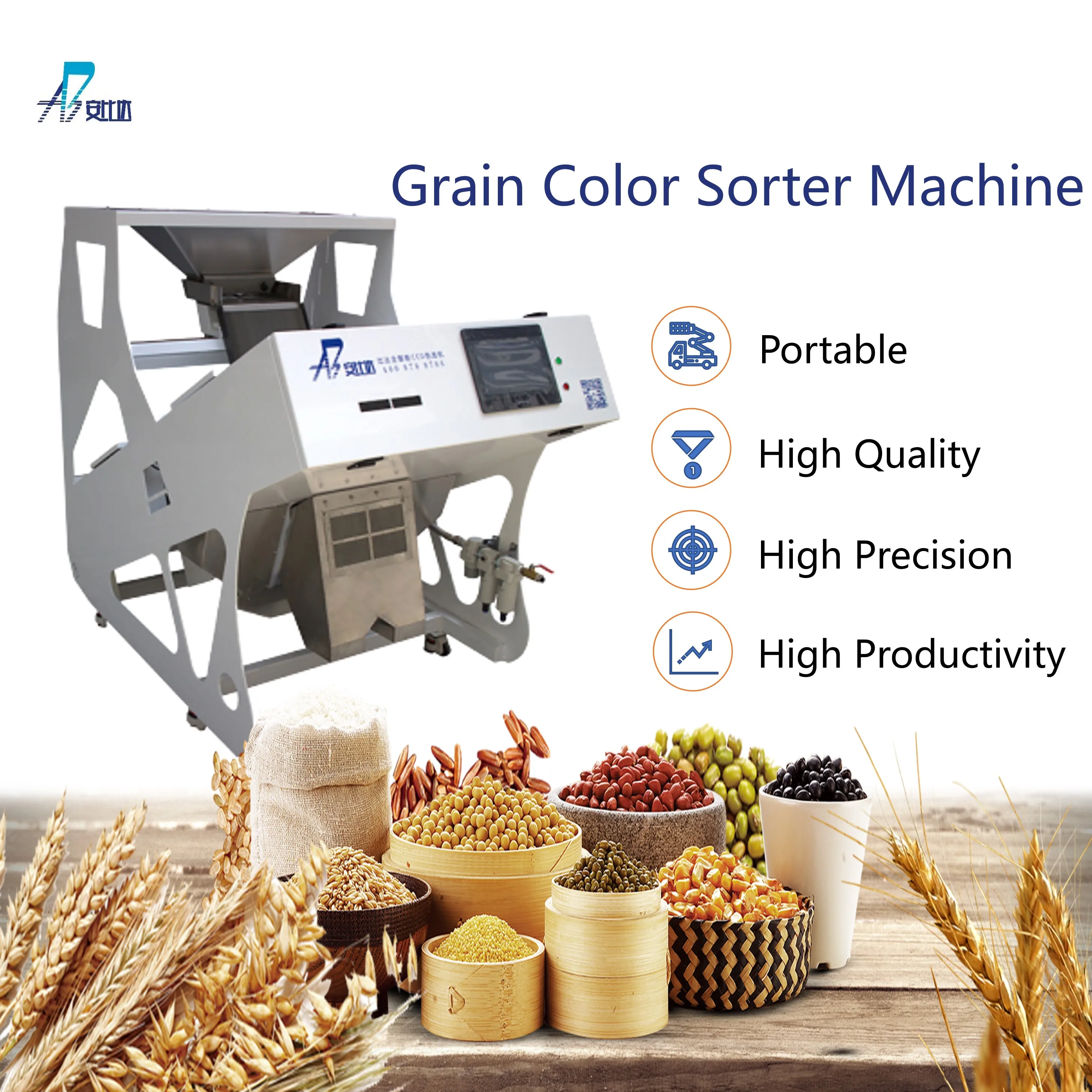 bdz1 one chute mini color sorter machine