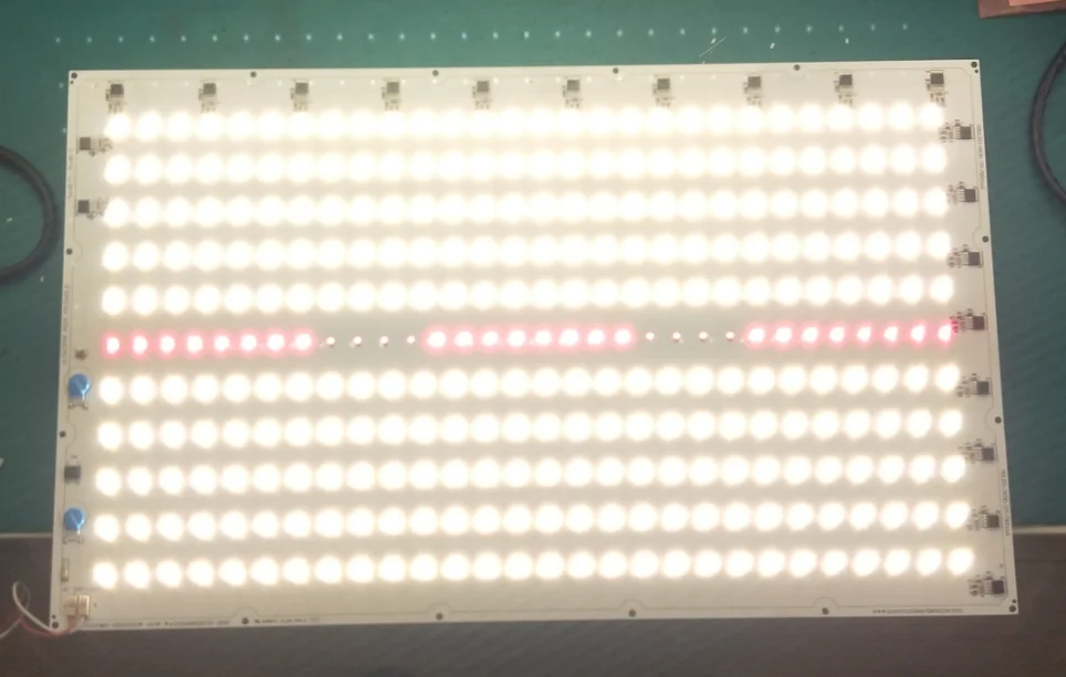 140W 220V 118lm/W AC LED  Board for grow lights with Samsung LM561C 5630 LED & Double chip 660nm LED &	Double chip 730nm