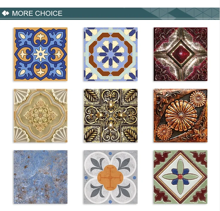 Hasin 200x200mm Wholesale Price Kitchen Ceramic Floor Pattern Bathroom Design Interior Wall Tile