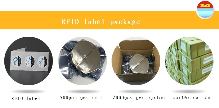 Iso 18000-6c Epc 128bits Printable Flexible Uhf Rfid Tag Label Sticker ...