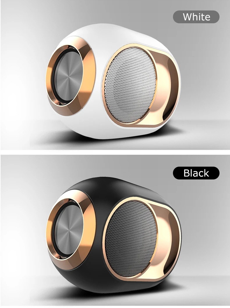 Innoliance X6 Sizes Wireless Golden Egg Speakers for Bluetooth - ANKUX.COM
