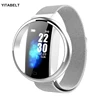 Personality Round Couple Smart Watch Sleep Monitor Message Reminds Waterproof Wristwatch