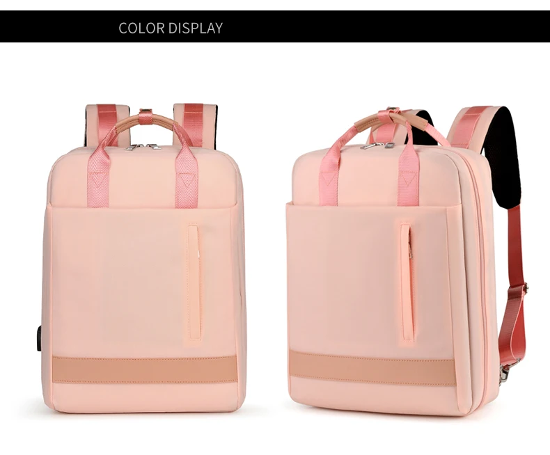 Notebook PC Tablet Knapsack Daypack USB Charge Laptop Backpack Bag