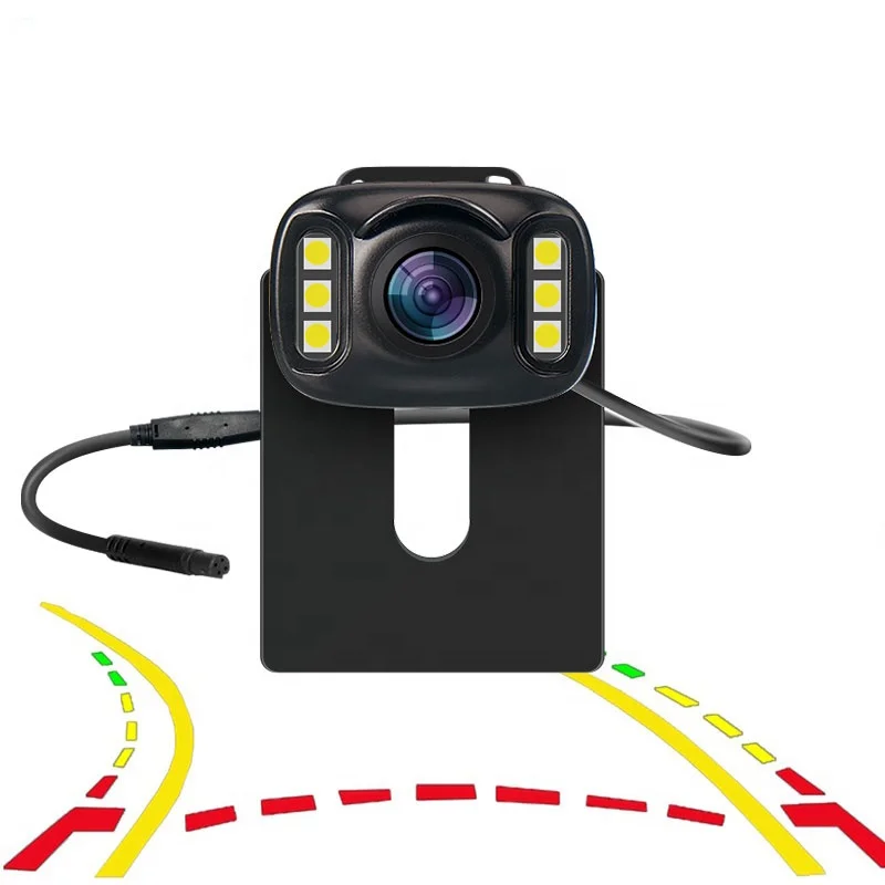 Ip68 Waterproof Wireless Rear View Reverse Car Backup Camera With 4.3