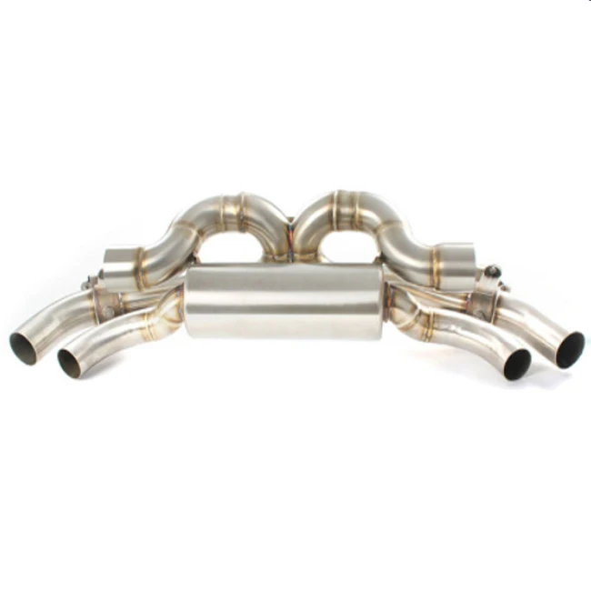Best Quality Automobile Exhaust System For Porsche 911 992 Stainless