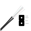 Factory Price 1km 2km 5km wooden roll Indoor 2 Core Fiber Optic Network ftth drop cable g657a fiber