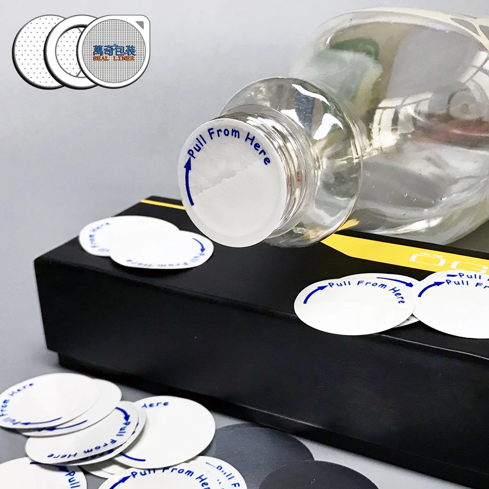 Aluminum Foil Seal Jar Induction Bottle Cap Seal Foil With Easy Peel