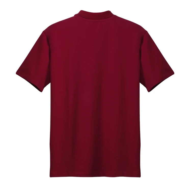Brand Quality Custom Brand Red 100 Cotton Polo T shirt Printing Quality