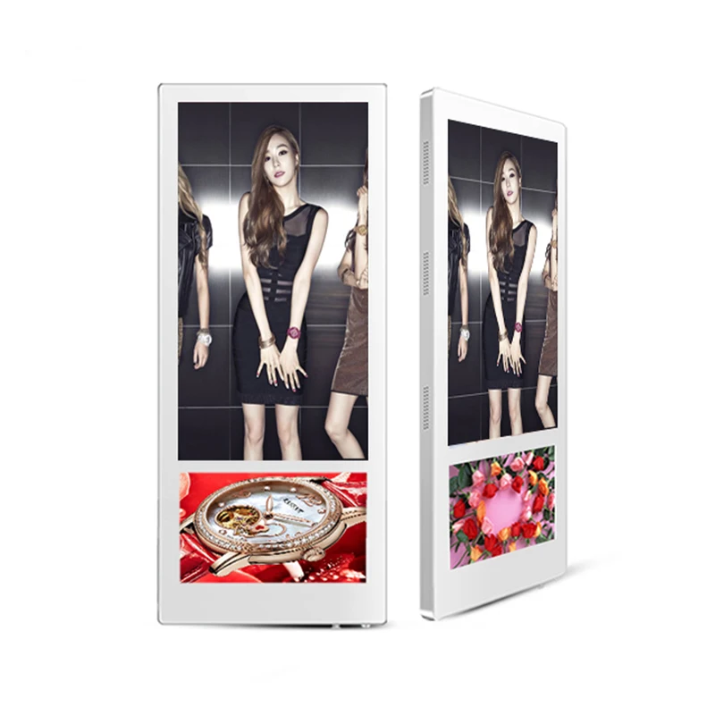 China Indoor 18.5 Inch 42 49 55 65 Screen Black Android White Light Customized Monitor Advertising Display