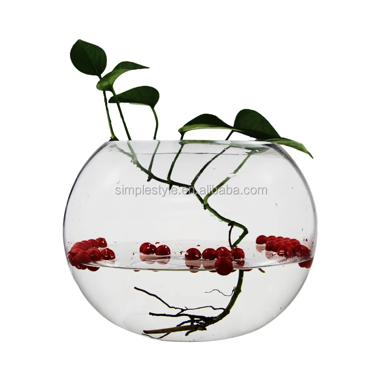 Clear Round Shape Bubble Bowl Wholesale Glass Fish Bowl Vases Buy