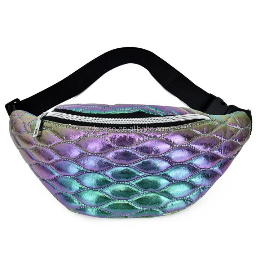 Women's Shiny Waist Bum Belt Bag