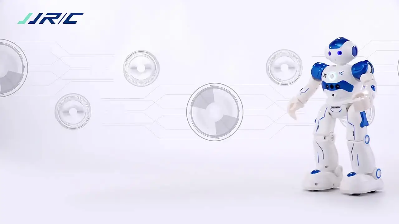 SJY-R2 Blue Smart Remote Control Robot Intelligent Programmable