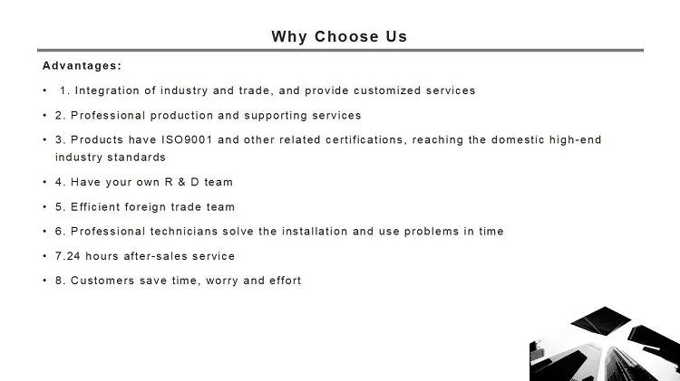Why  Choose Us