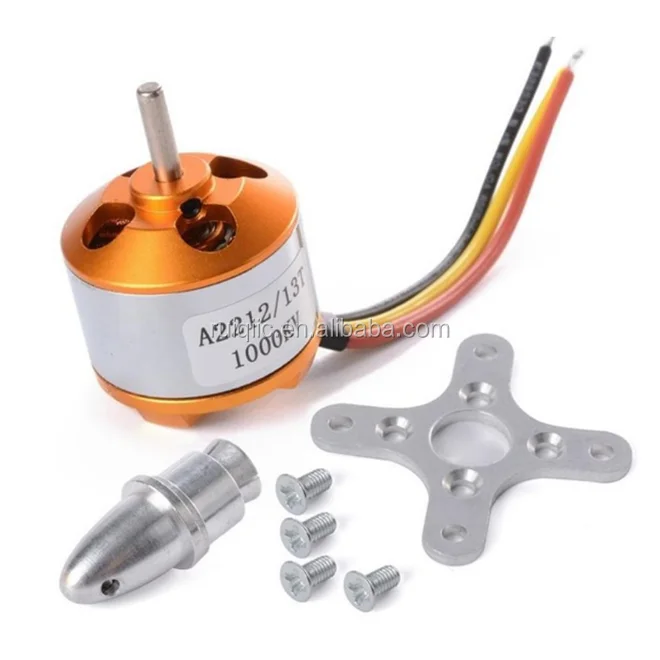 Outrunner Brushless Motor for RC Glider Quadcopter Helicopter Aircraft Copter Multi-Copter Accessories Kit A2212//13T 1000KV
