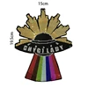 Free Samples Proofing Factory Directly Offer sequin woven patch custom Butterfly Custom Personalized Embroidery Patch