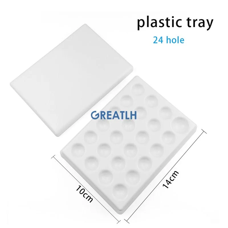 Dental Lab Porcelain Mixing Watering Moisturizing Plate Ceramic Palette ...