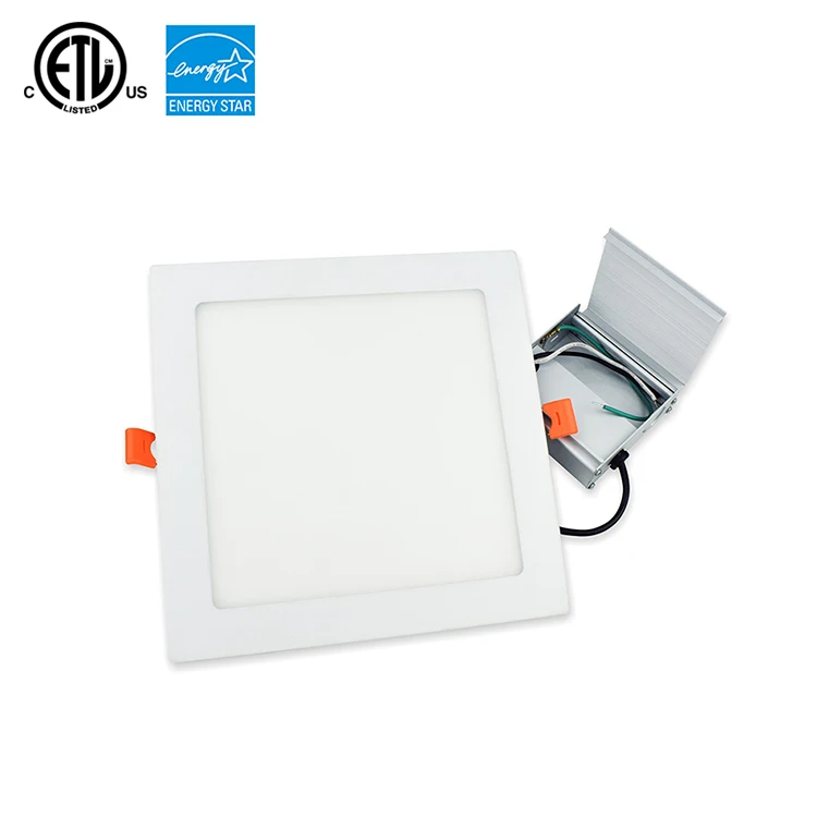New 18W 8 Inch Ultra Thin square Ceiling Panel LED Recessed Lighting Down Light