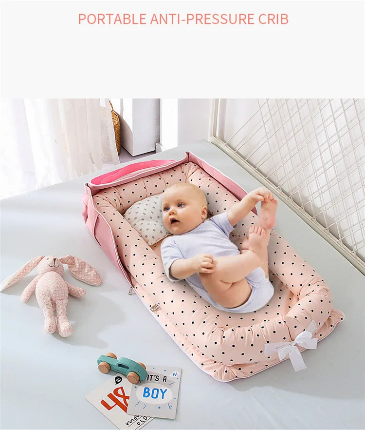 Berceau De Bebe En Coton Lit De Chevet Transat De Bebe Respirant Et Hypoallergenique Lit De Bebe Buy Bebe Berceau Bebe Transat Bebe Lit Product On Alibaba Com