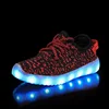 LED Shoes Men Casual Shoes Multi Color LED Luminous Shoes For Adult Light Up USB Rechargeable