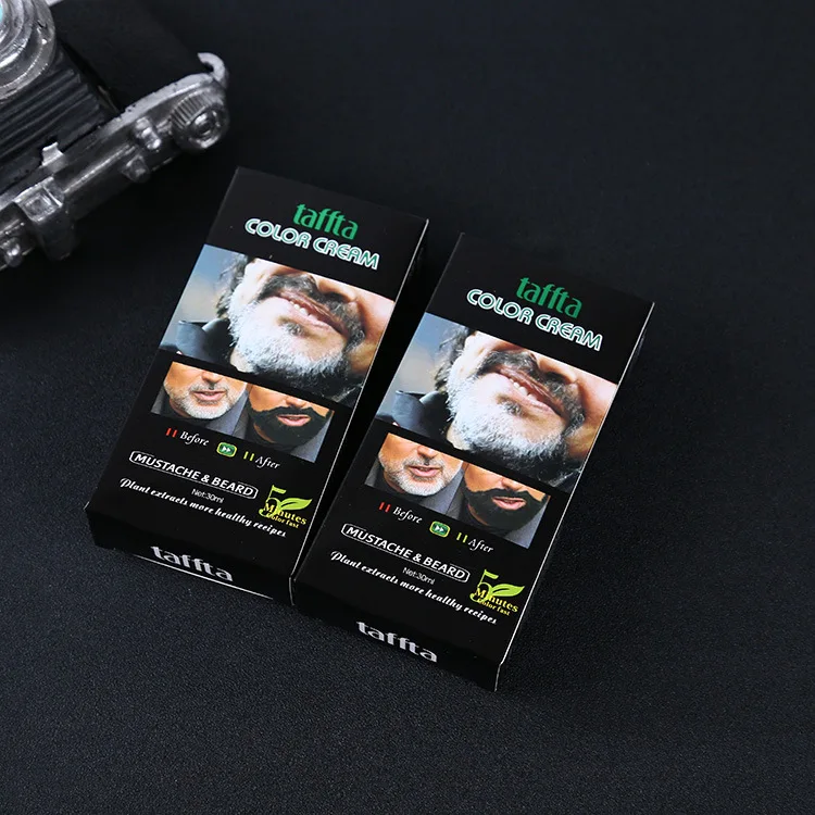 100 Natural Hair Color Dye Men Beard Mustache Dye Beard Color Dye Wax